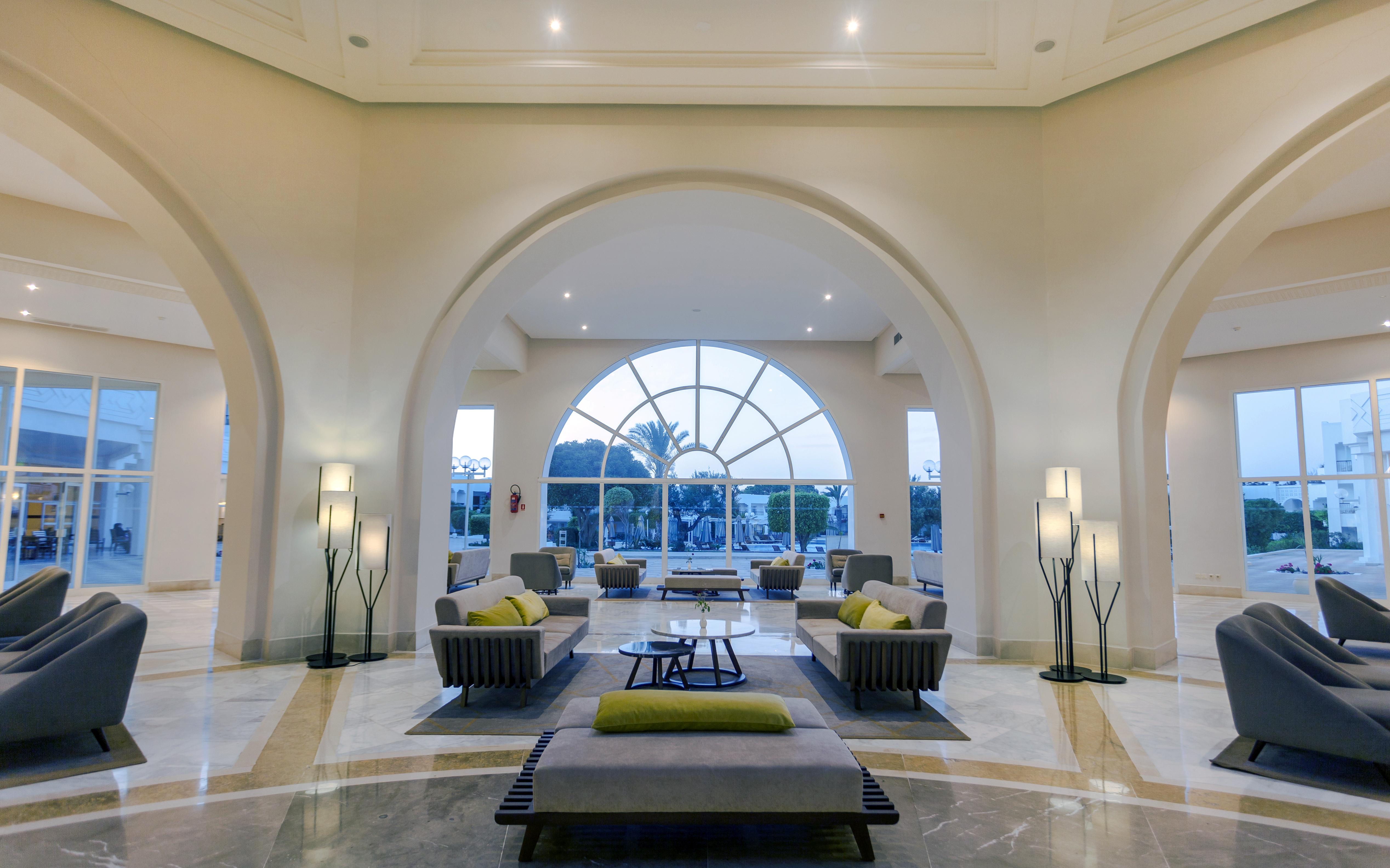 Hotel El Mouradi Gammarth Exterior foto Lobby